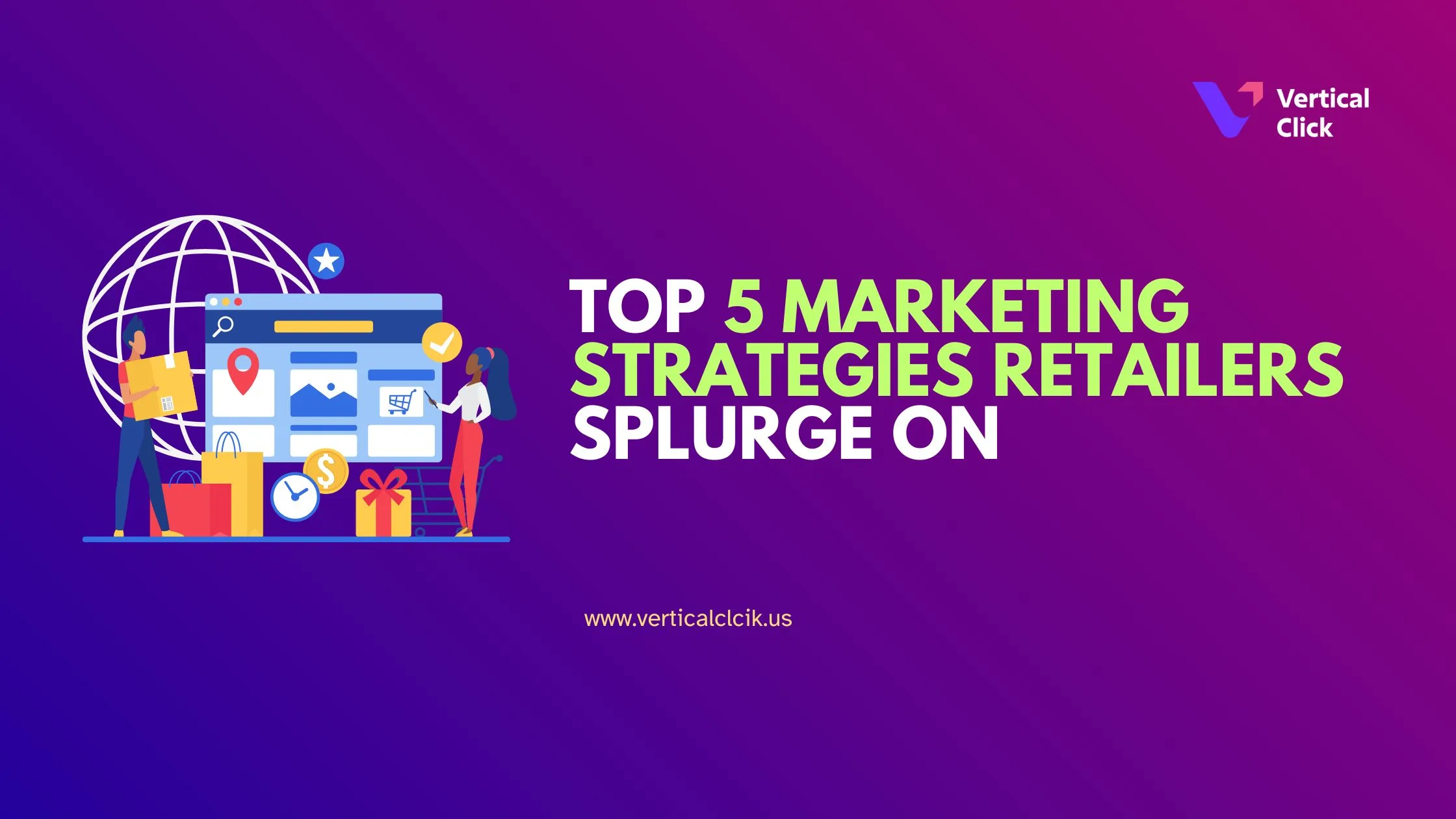 Which five marketing initiatives receive half of a retailer’s yearly budget?